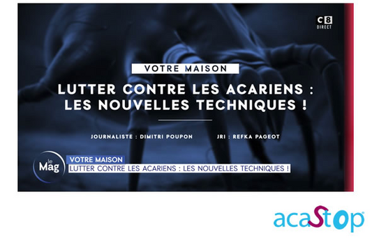 Allergies aux acariens : la literie anti-acariens ACASTOP au programme de l’émission “William à Midi” sur C8