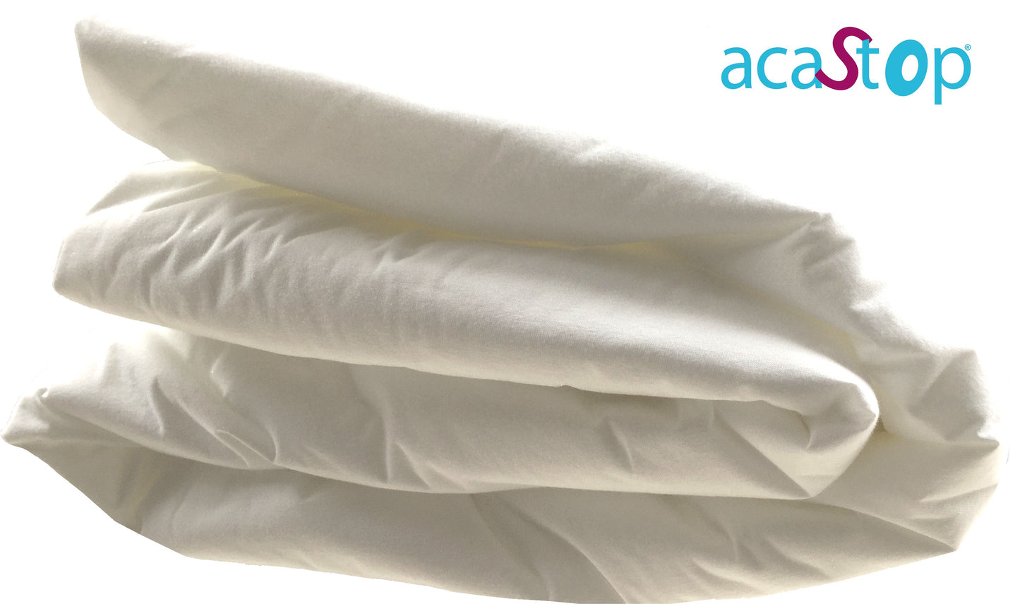 Housse matelas anti acarien140x200x18-21cm - 3 fermetures à glissière